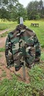 Military Jacket Suit Chemical Protective Class 1 Woodland Camo US Army Size L