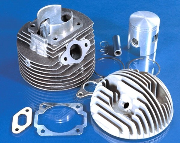 Zylinder Thermische Einheit Motor Polini Ø57 Piaggio Vespa Primavera Et3 125-image