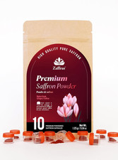 - Premium Saffron Powder for Cooking, Athletes, Specialty Drinks Fans - Pack of