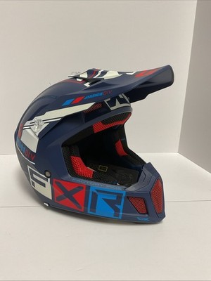 FXR Clutch CX Pro MIPS Helmet Navy/White/Red - Small