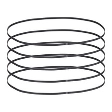 GT-2 Belt for 3D Printing, 800mm, 5pcs, 6mm Width, 2mm Pitch, Black