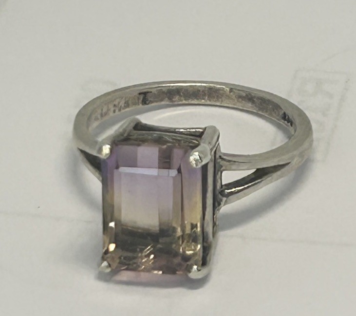 Ametrine Ring Solid 925 Sterling Silver Statement… - image 21