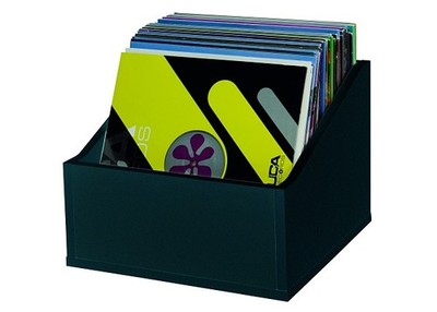 Glorious Record Box Advanced 110 Vinyl LP Aufbewahrung - Schwarz