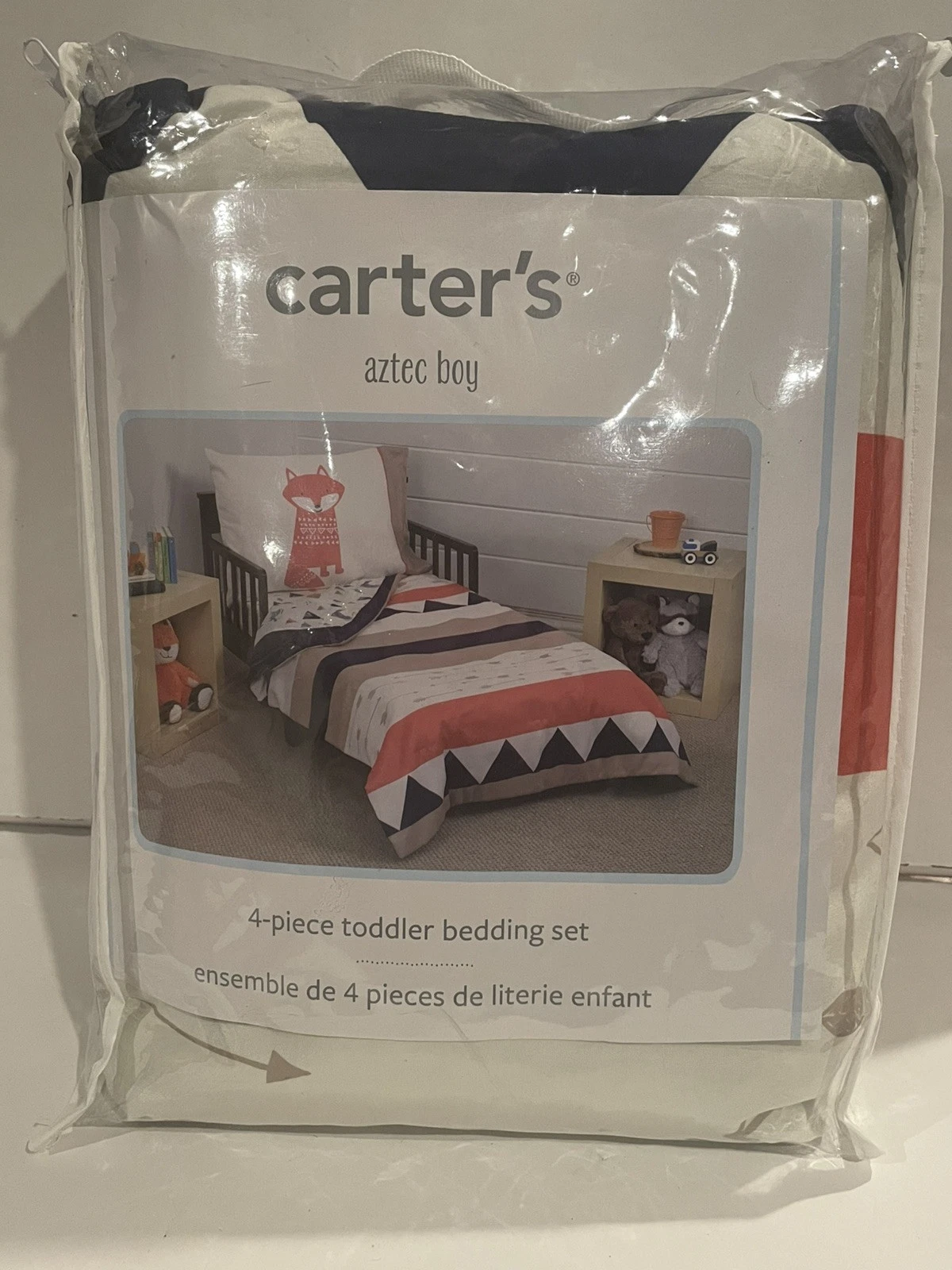 NEW Carter's Aztec Boy Bedding 4 Piece Toddler Bedding Crib Size Set Southwest
Opens in a new window