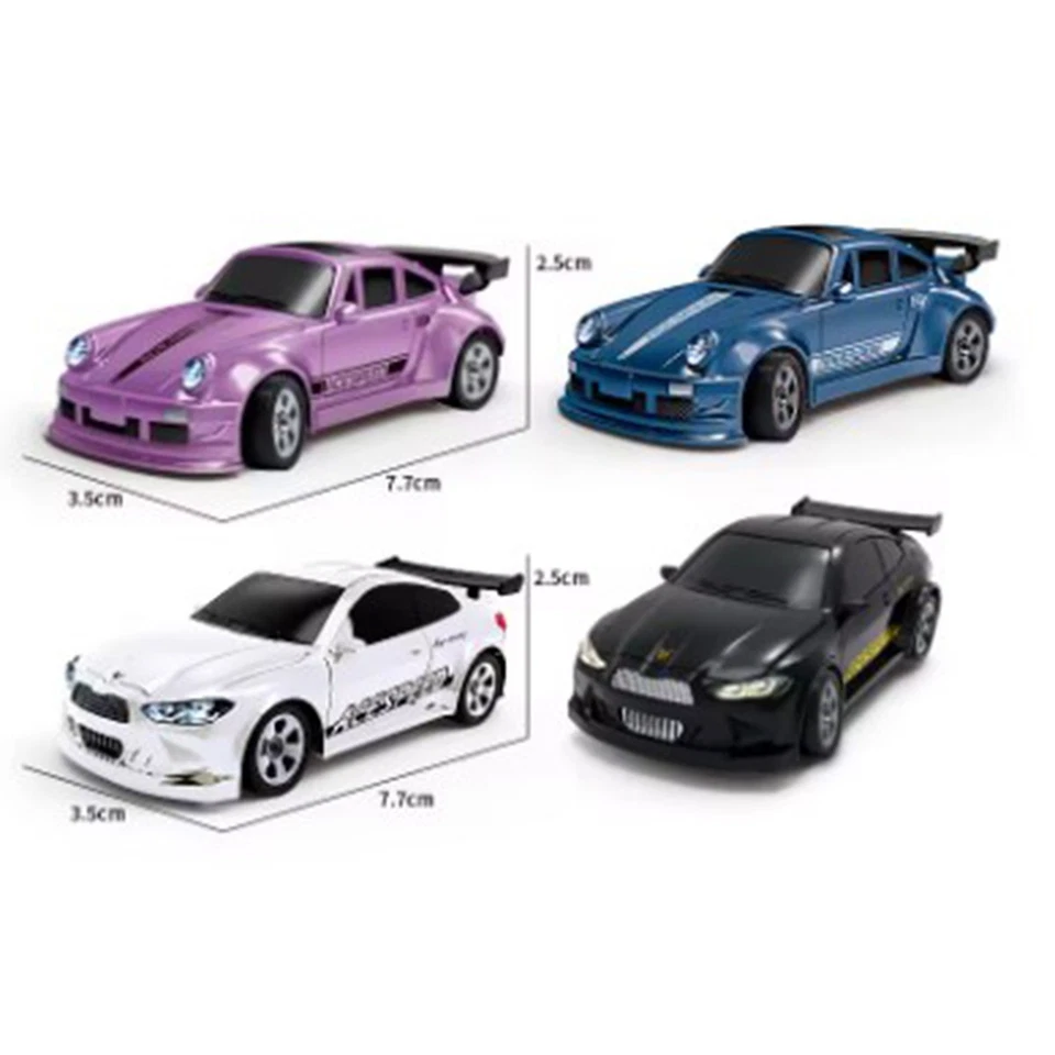 1/64 RC Drift Car 2.4G 4WD High Speed Mini Desktop Racing Car Four Wheel Drive - Image 4 of 4