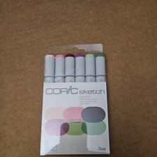 Copic Sketch Alcohol 6 Markers FLORAL FAVORITES 1 Color Dual Tip Art Set
