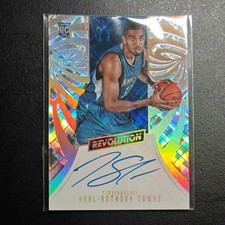 2015-16 Panini Revolution Karl-Anthony Towns #1 RC Rookie Auto