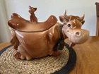 McCoy Pottery Brown Cookie Jar