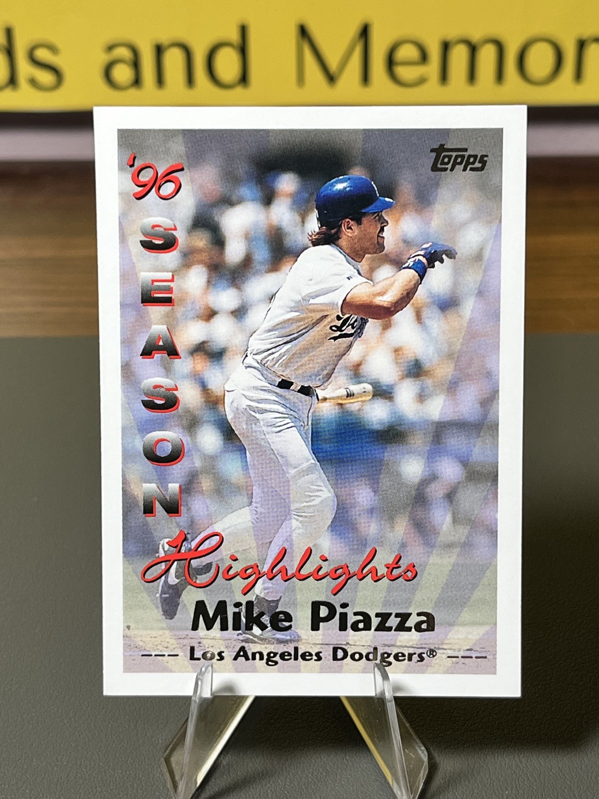 1997 Topps - Season Highlights Mike Piazza #104