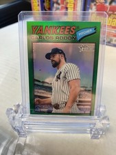 2025 Topps Heritage High Number SP Carlos Rodón Yankees Chrome Green #481 91/99