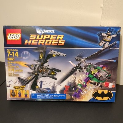 LEGO 6863 DC Super Heroes: Batwing Battle Over Gotham City MIB NEW Sealed
