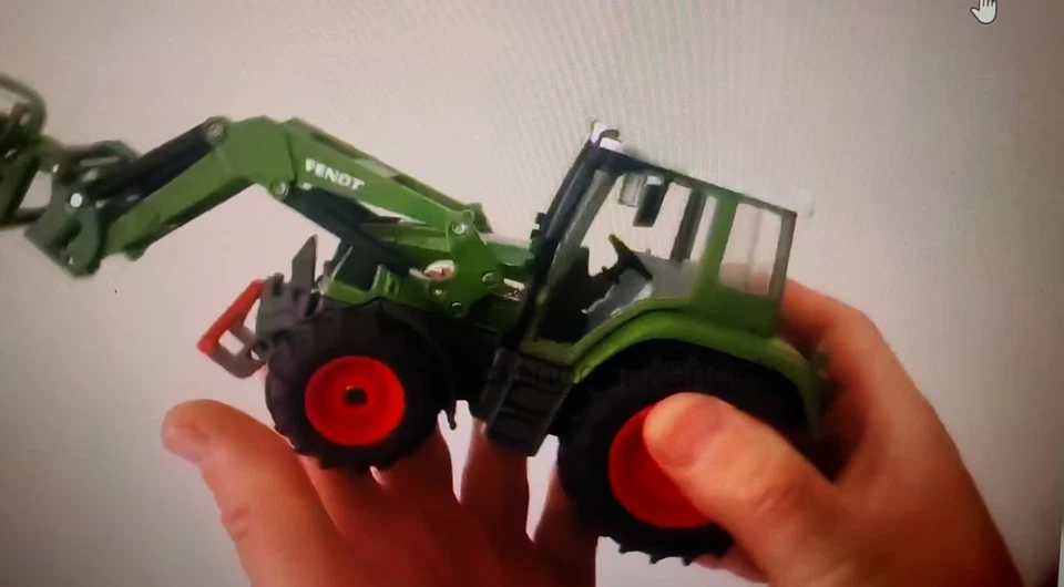 Siku 3651 Loader Tractor Backhoe Model - Image 4 of 4