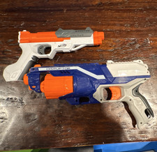 NERF N-Strike Elite Disruptor  SharpFire Dart Blasters Blue/White White/Orange