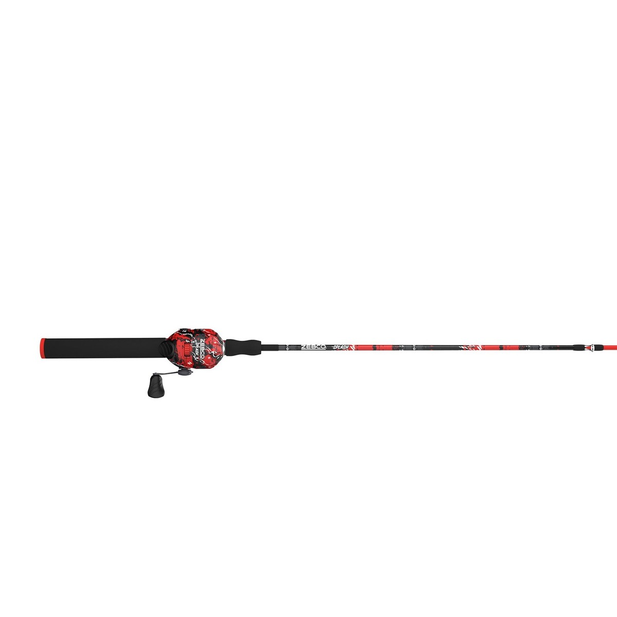 Zebco Splash Spincast Fishing Rod and Reel Combo, 6 ft Fiberglass