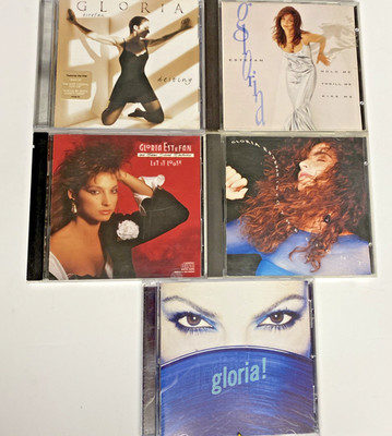 Gloria Estefan Miami Sound Machine CD Lot Of 5 Destiny Loose Hold Me Light VG