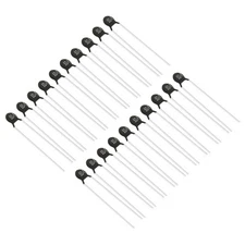 NTC Thermistors Resistors, 20Pcs 5 Ohm NTC 5 D-5 Temperature Sensor