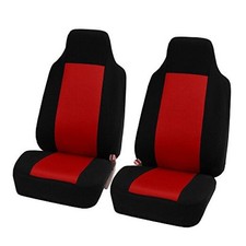3D Air Mesh Car Seat Covers Universal Fit Automotive Seat Front Set Red