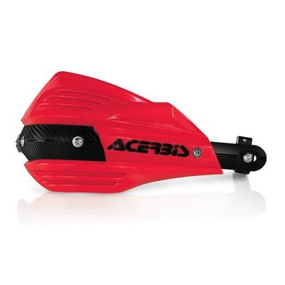 Paar Handprotektoren ACERBIS X-Factor Rot Motard 50 XE Performance 2022-2025