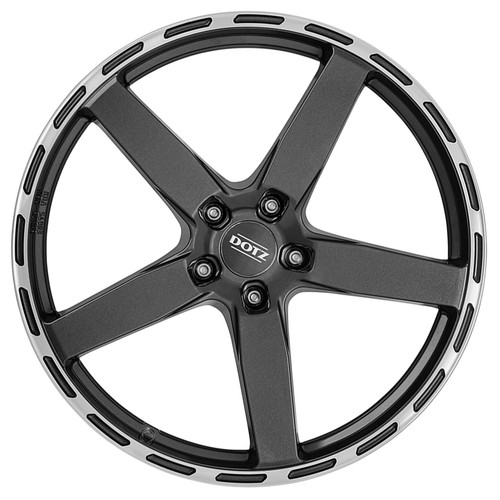 Cerchi in Lega Dotz MarinaBay dark 9.5Jx19 ET45 5x112 per BMW 1 2 3 5 8 - Foto 10 di 10