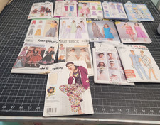 14 LOT Of Sewing Patterns Random Kids Scrubs ...
