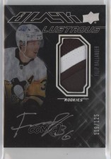 2023 SPx 2022-23 Update UD Black Lustrous Rookie Filip Hallander Patch Auto qv2