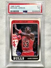 1988 FLEER #17 MICHAEL JORDAN BULLS HOF PSA 7 NM - ICONIC