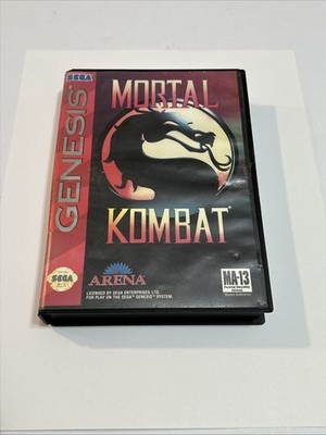Mortal Kombat (Sega Genesis, 1993) Tested No Manual