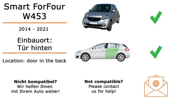 Lautsprecher Boxen Hinten TS-G1730F FüR Smart Forfour W453 2X Tief-MitteltöNer M-image
