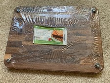 John Boos WAL-2317 Walnut Edge Grain Cutting Board w/ Feet 23x17