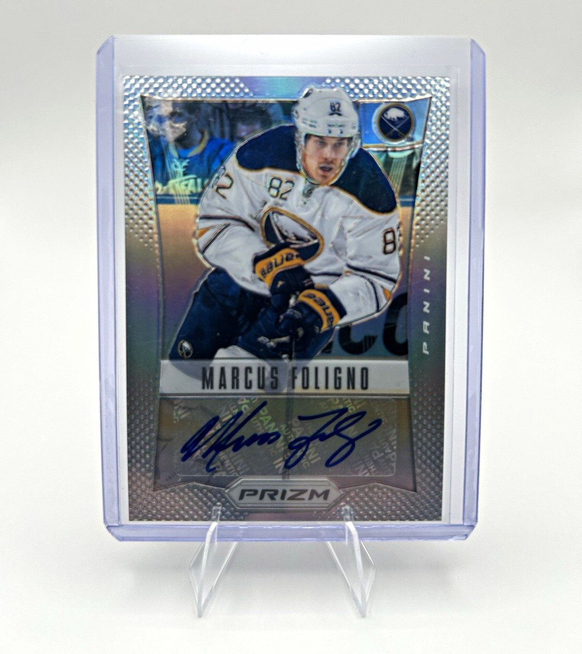 Panini 2012-13 Rookie Anthology Prizm Autographs Marcus Foligno Sabres #28 Auto