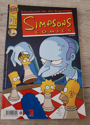 Simpson Comic-Nr.58 vom August 01--Schachmatt für die Regentage