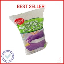 Clean Ones Premium Multi Purpose Non Slip Gloves, 9 Count (Medium)