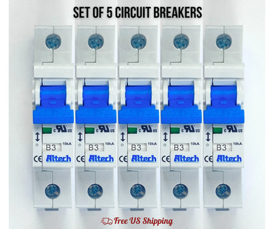 Altech R Series Supplementary Protector B3 10kA 480V Set of 5