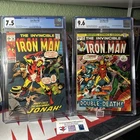 Iron Man #38 & #58 CGC Graded Duo (Marvel June 1971,May 1973)  ripley123458