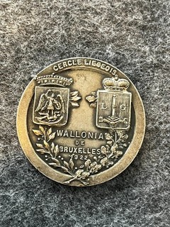 ANCIEN JETON CERLE LIEGEOIS WALLONIA BRUXELLES 1922