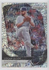 2020 Panini Prizm Rewards White Sparkle Prizm Logan Allen #70 00gy