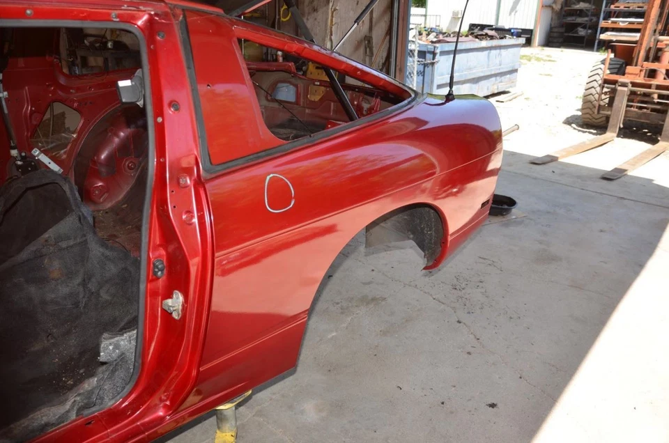 Красная левая задняя четверть панели в сборе для Nissan 240SX S13 91-93 годов выпуска - Изображение 3 из 4