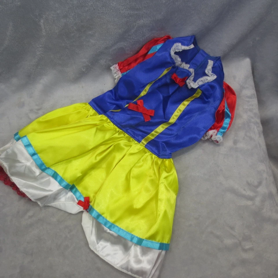 Dog Costume Enchanted Show Princess Sz L Foo Foo Dress and Bow - Image 2 of 4