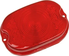 Drag Specialties 12-0012-HC3 Taillight Replacement Lens - Red