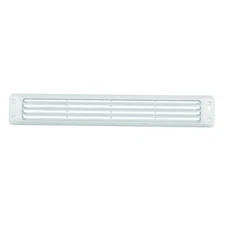 ATTWOOD 1425-5 VENT-WHITE FLUSH LOUVERED