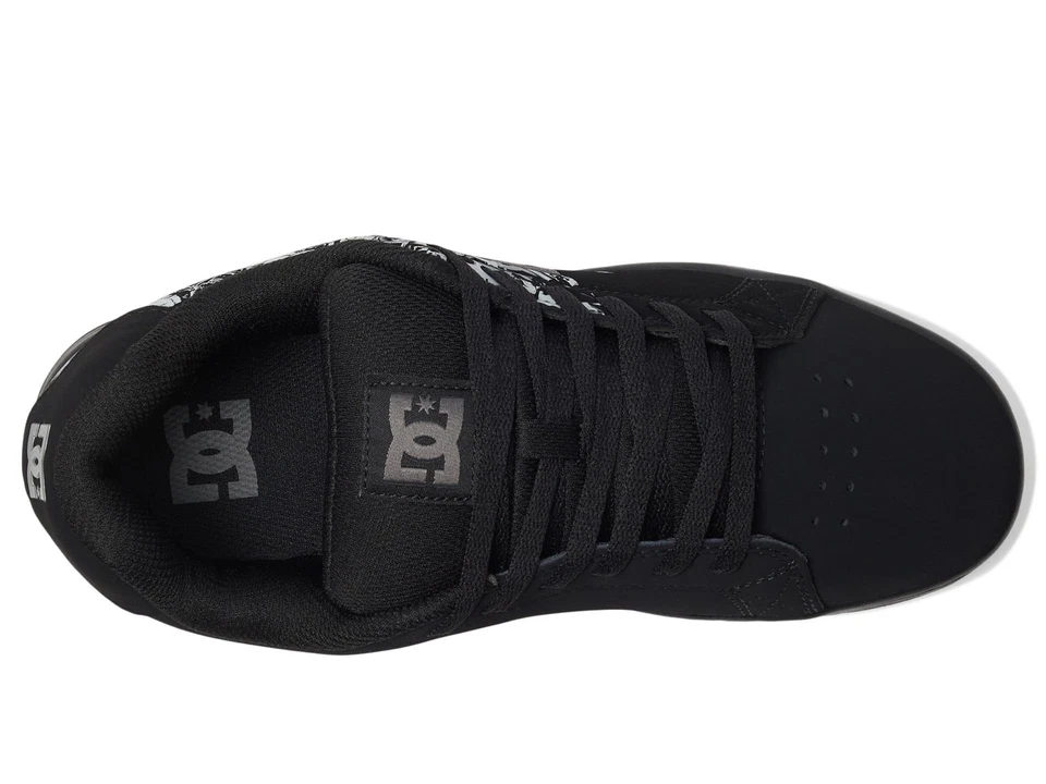 DC Hombres Gaveler Zapatos de Skate Talla 9 Negro Tenis Calzado de Skateboarding Foto 2 de 4