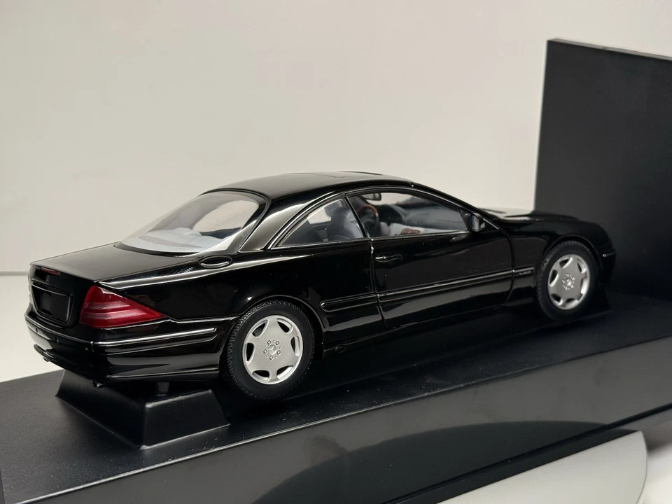 AUTOART 1/18 Mercedes bene cl600 nero (GTSPIRIT MINICHAMPS NZG OTTO SOLIDO NOREV - Immagine 3 di 4
