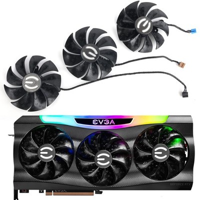 87mm 12V 0.55A 4Pin PLD09220S12H RTX3070 RTX3080 RTX3090 FTW3 Graphics Card F...