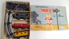 Vintage WORKING MARX Mechanical Tin Litho Train Set  w/ Original Box & Key (D51)