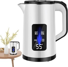 1500W 3L Stainless Steel Electric Kettle Rapid Boil 55°C - 60°C Keep Warm Kettle
