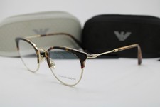 NEW GIORGIO ARMANI AR 5116 3013 HAVANA GOLD GUNMETAL AUTHENTIC EYEGLASSES 51-21