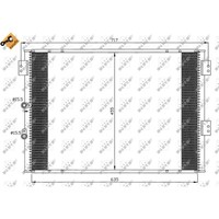 Kondensator, Klimaanlage Nrf 35461