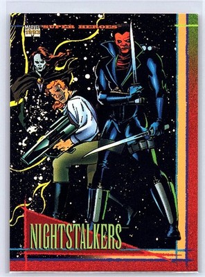 Nightstalkers 1993 SkyBox Marvel Universe 108