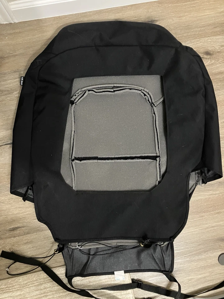 Fundas de asiento negras Cordura para Ford Bronco 2021-2025 CoverCraft Carhartt PrecisionFit Foto 3 de 4