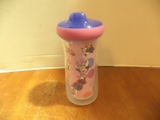 Pink First Years Tomy Insulated Minnie Mouse 9 Oz.Sippy Cup